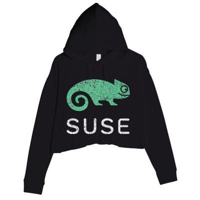 Multithreading Prodigy Suse Linux Software Programming Crop Fleece Hoodie