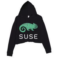 Multithreading Prodigy Suse Linux Software Programming Crop Fleece Hoodie