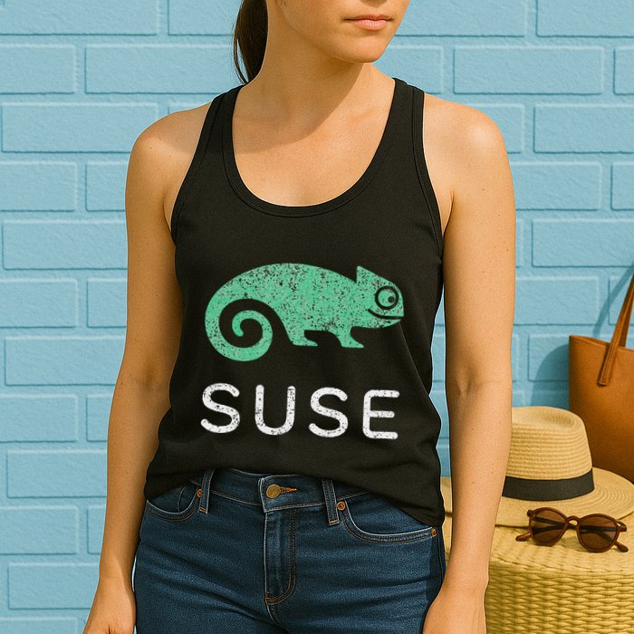 Multithreading Prodigy Suse Linux Software Programming Womens Tank Top
