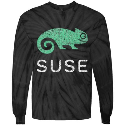 Multithreading Prodigy Suse Linux Software Programming Tie-Dye Long Sleeve Shirt