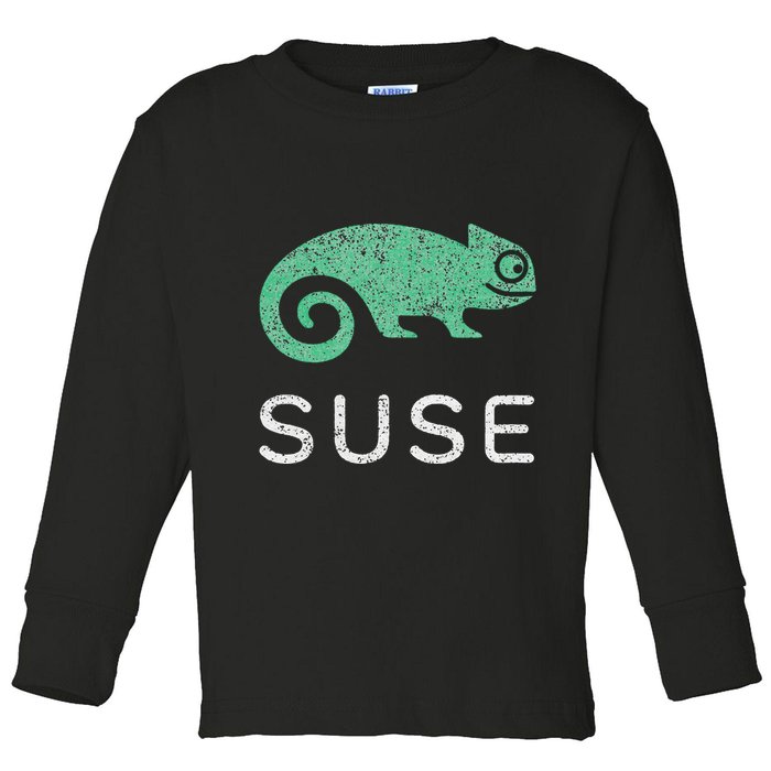 Multithreading Prodigy Suse Linux Software Programming Toddler Long Sleeve Shirt