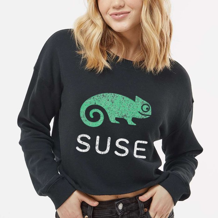 Multithreading Prodigy Suse Linux Software Programming Cropped Pullover Crew