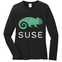 Multithreading Prodigy Suse Linux Software Programming Ladies Long Sleeve Shirt