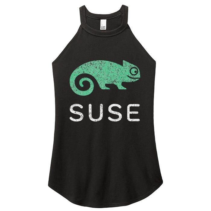 Multithreading Prodigy Suse Linux Software Programming Women's Perfect Tri Rocker Tank