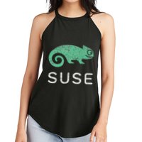 Multithreading Prodigy Suse Linux Software Programming Women's Perfect Tri Rocker Tank