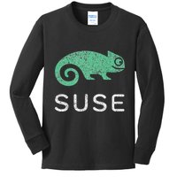 Multithreading Prodigy Suse Linux Software Programming Kids Long Sleeve Shirt