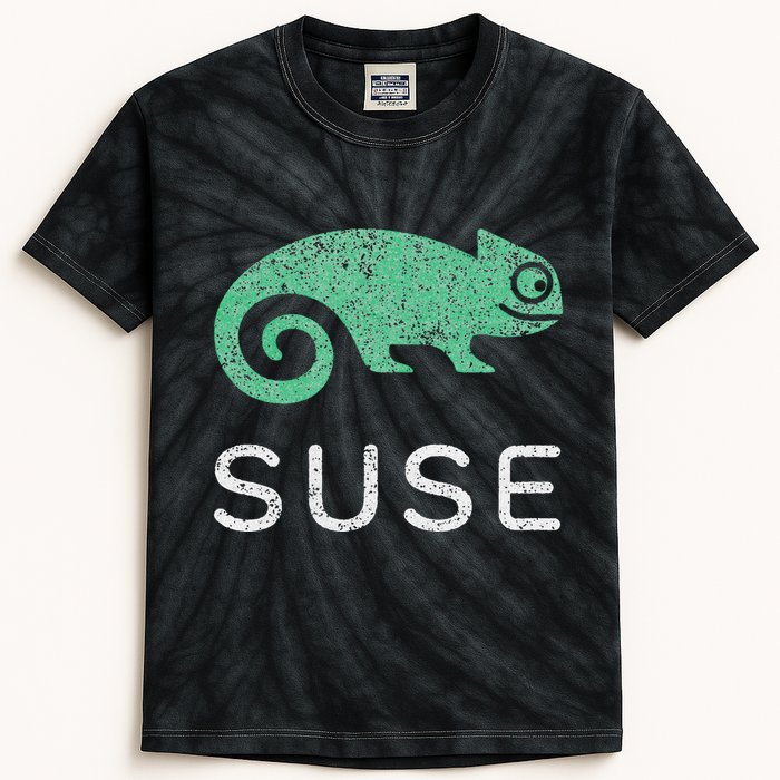 Multithreading Prodigy Suse Linux Software Programming Kids Tie-Dye T-Shirt