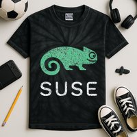 Multithreading Prodigy Suse Linux Software Programming Kids Tie-Dye T-Shirt