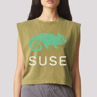 Multithreading Prodigy Suse Linux Software Programming Garment-Dyed Women's Muscle Tee