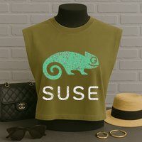 Multithreading Prodigy Suse Linux Software Programming Garment-Dyed Women's Muscle Tee