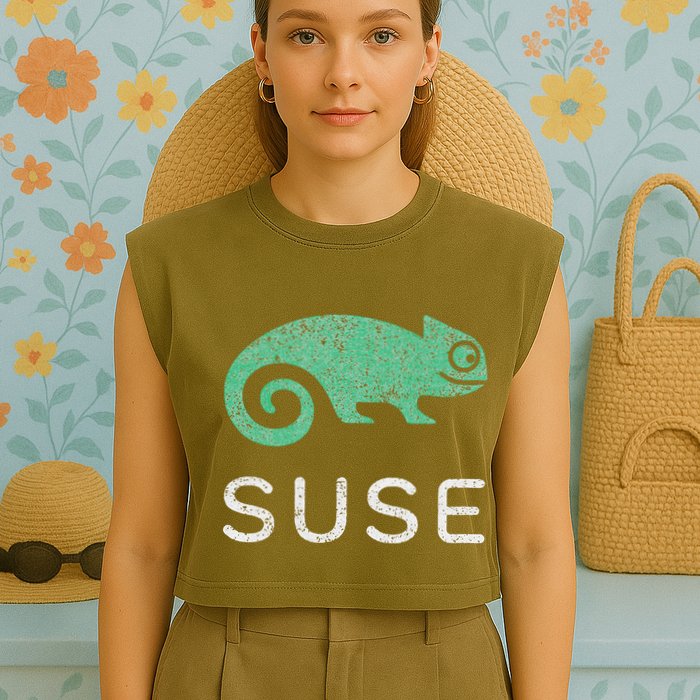 Multithreading Prodigy Suse Linux Software Programming Garment-Dyed Women's Muscle Tee