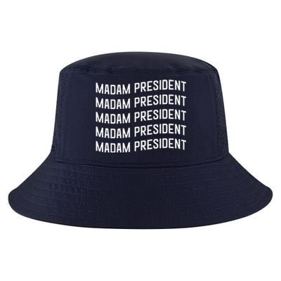 Madam President Show Your Support Kamala Harris Cool Comfort Performance Bucket Hat