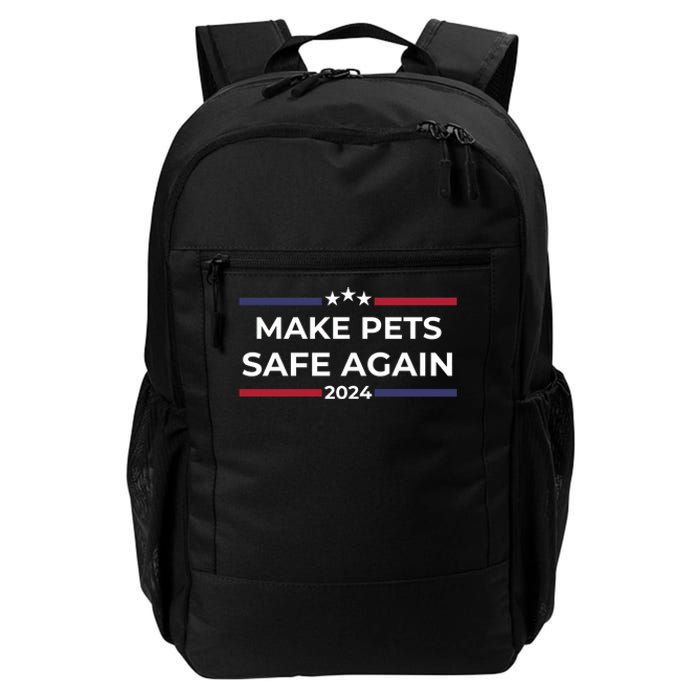 Make Pets Safe Again – Funny Pet Safety Awareness Daily Commute Backpack