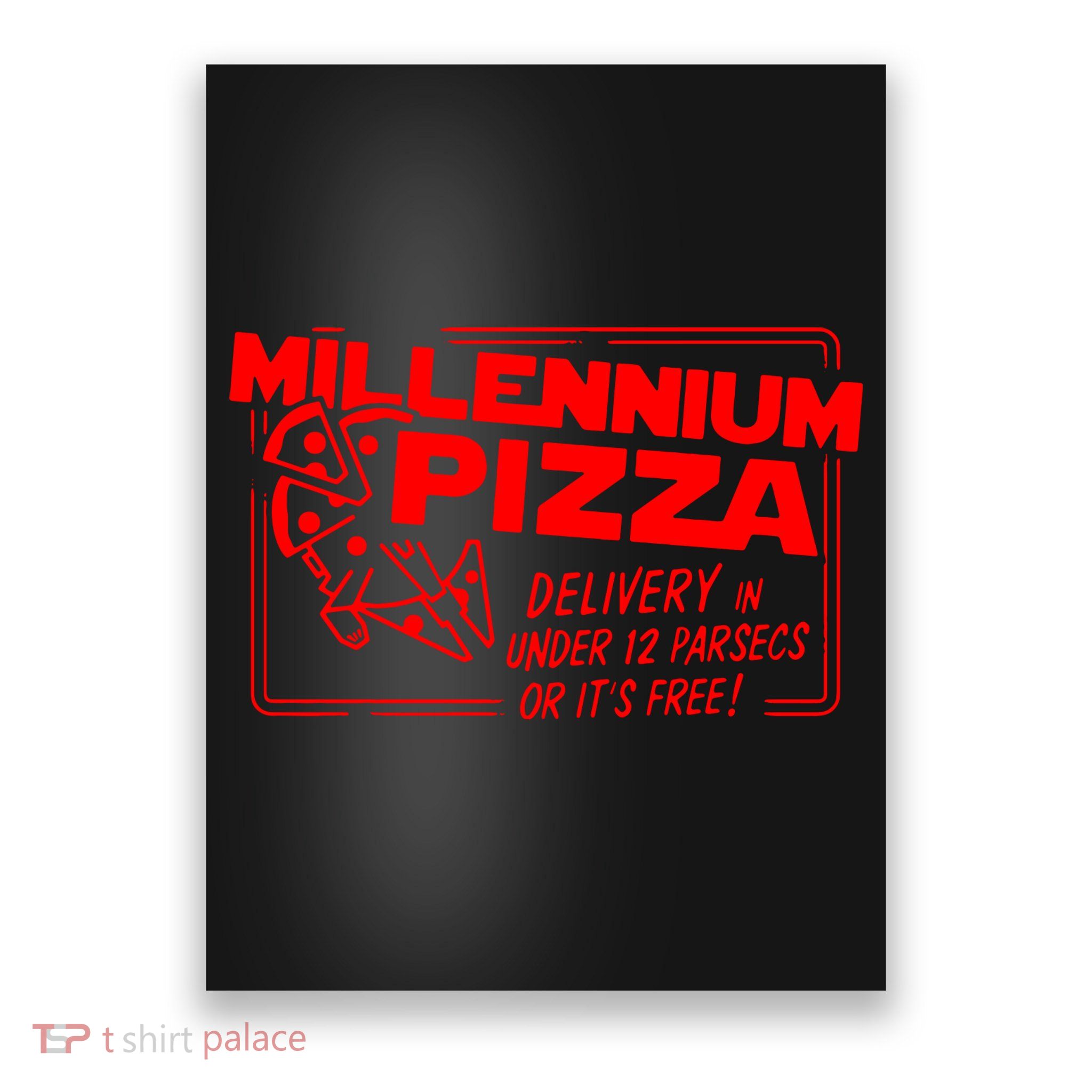 Millenium Pizza Space Wars Poster
