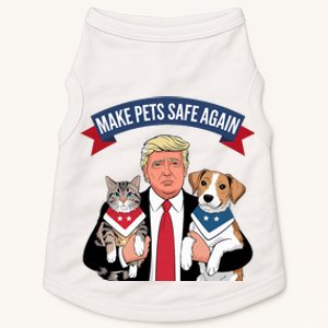 Make Pets Safe Again Cats And Dogs 2024 Trump Harris Debate Doggie Tank