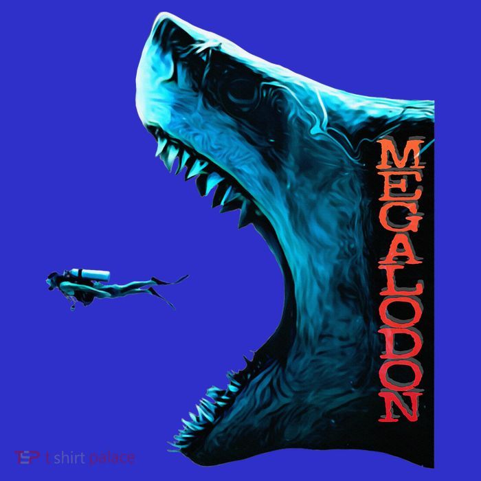 Megalodon Primeval Shark Dorsal Fin Th Ocean Predator 16 in Basic Backpack