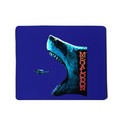 Megalodon Primeval Shark Dorsal Fin Th Ocean Predator Mousepad