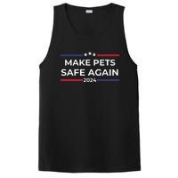 Make Pets Safe Again Funny Pet Safety Awareness PosiCharge Competitor Tank