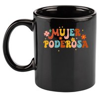 Mjer Poderosa Spanish Empowered Woman Latina Power Feminist 11oz C Handle Ceramic Mug
