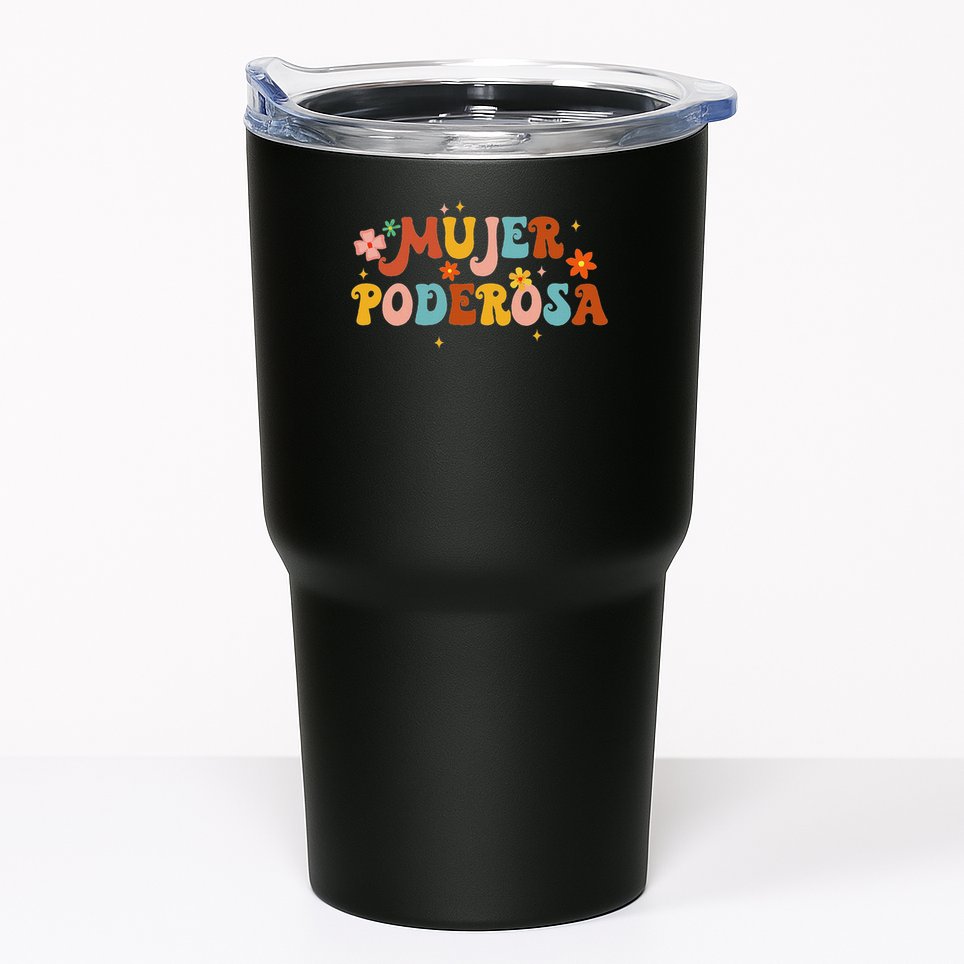 Mjer Poderosa Spanish Empowered Woman Latina Power Feminist Tumbler