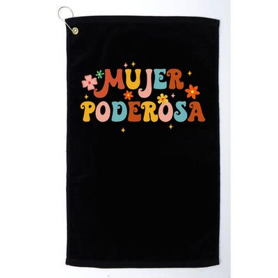 Mjer Poderosa Spanish Empowered Woman Latina Power Feminist Golf Towel