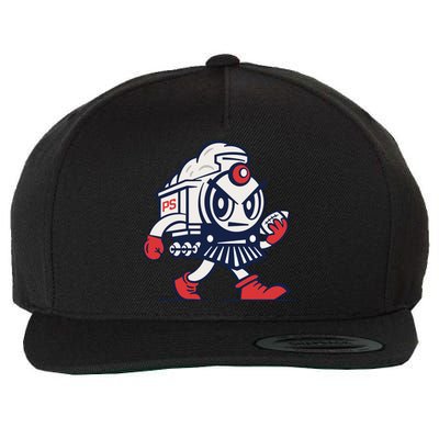 Mascot Pate State Wool Snapback Cap