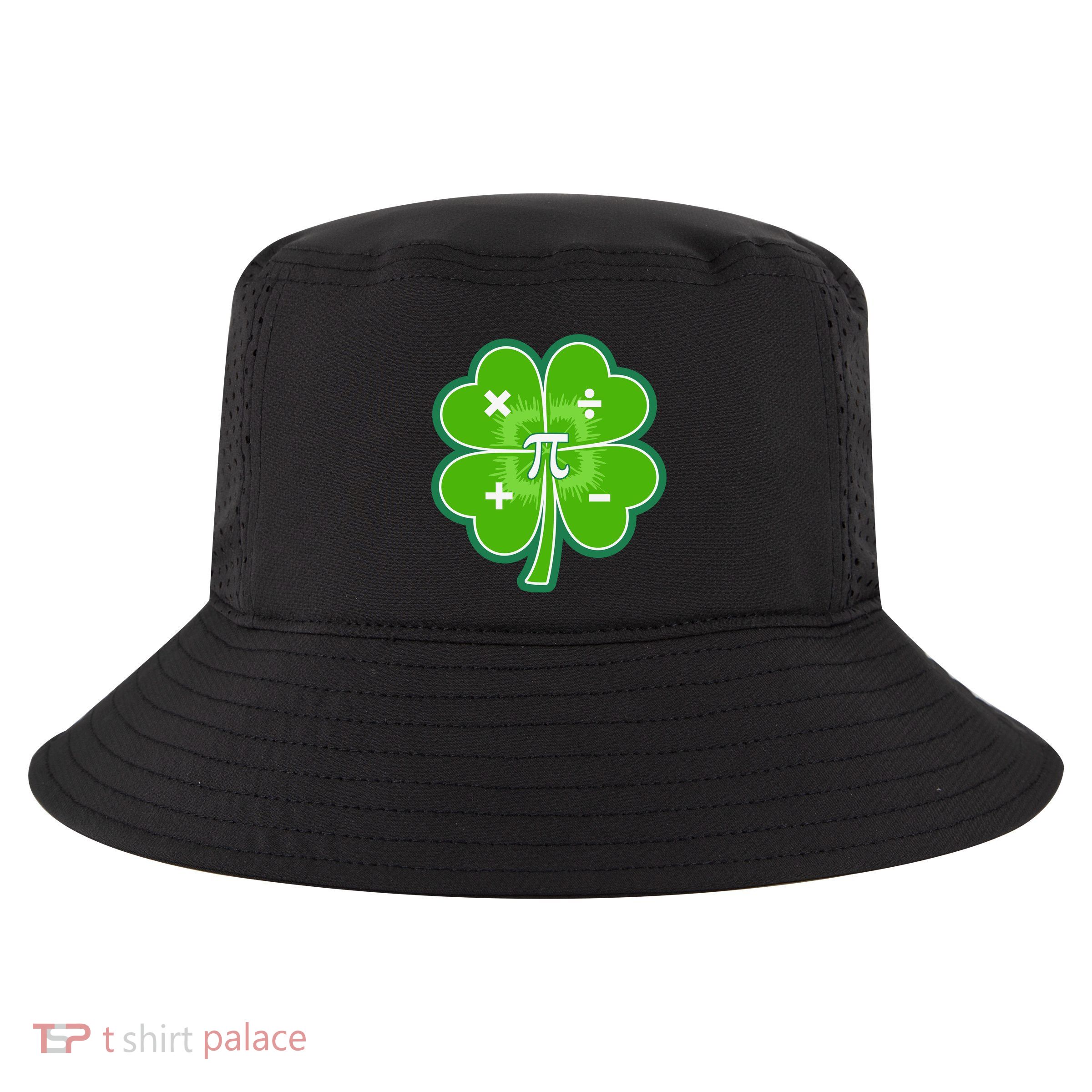 Math Pi Shamrock St Patricks Day Cool Comfort Performance Bucket Hat