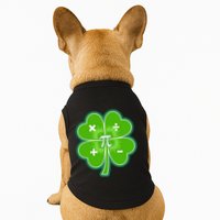 Math Pi Shamrock St Patricks Day Doggie Tank