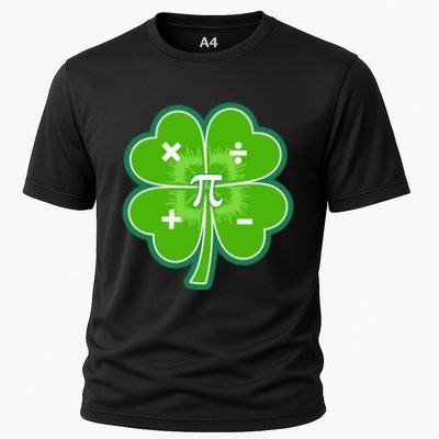 Math Pi Shamrock St Patricks Day Performance Shirt
