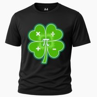 Math Pi Shamrock St Patricks Day Performance Shirt