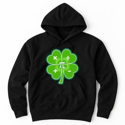 Math Pi Shamrock St Patricks Day Hoodie