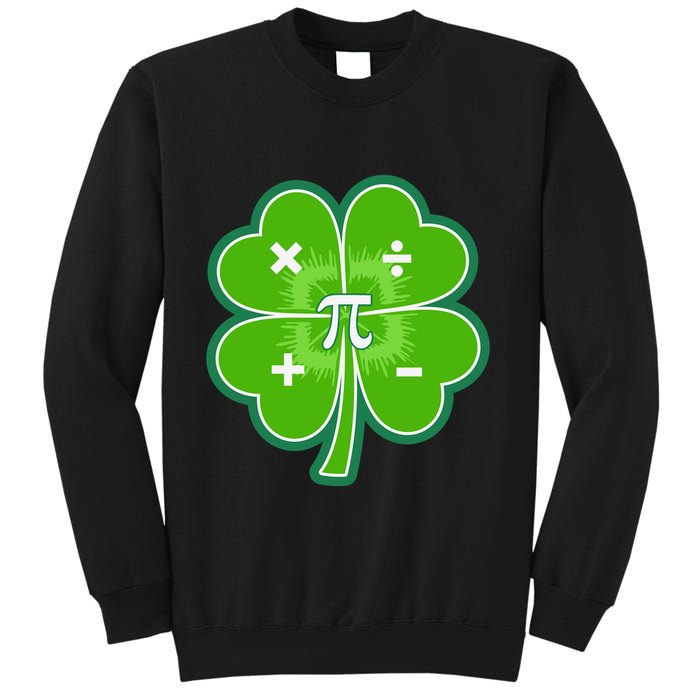 Math Pi Shamrock St Patricks Day Sweatshirt