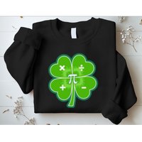 Math Pi Shamrock St Patricks Day Sweatshirt