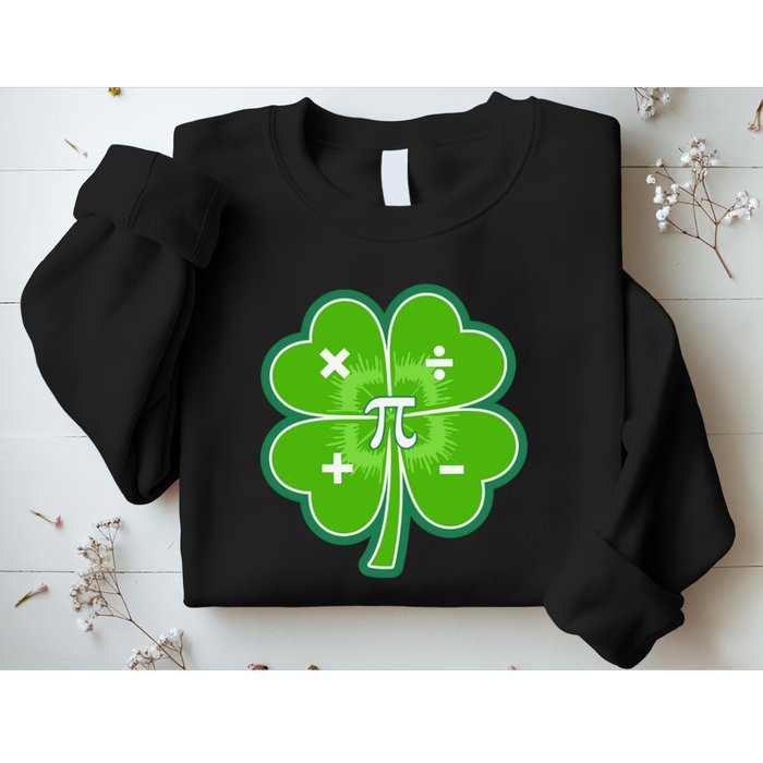 Math Pi Shamrock St Patricks Day Sweatshirt