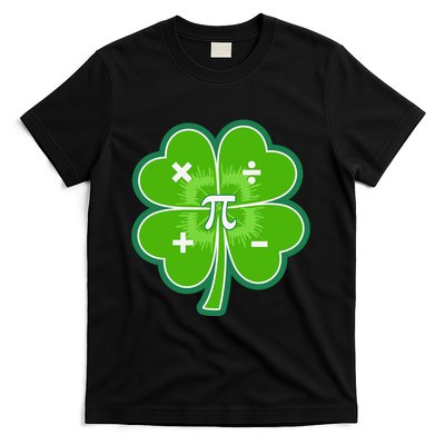 Math Pi Shamrock St Patricks Day T-Shirt