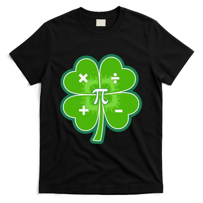 Math Pi Shamrock St Patricks Day T-Shirt
