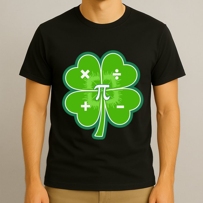 Math Pi Shamrock St Patricks Day T-Shirt