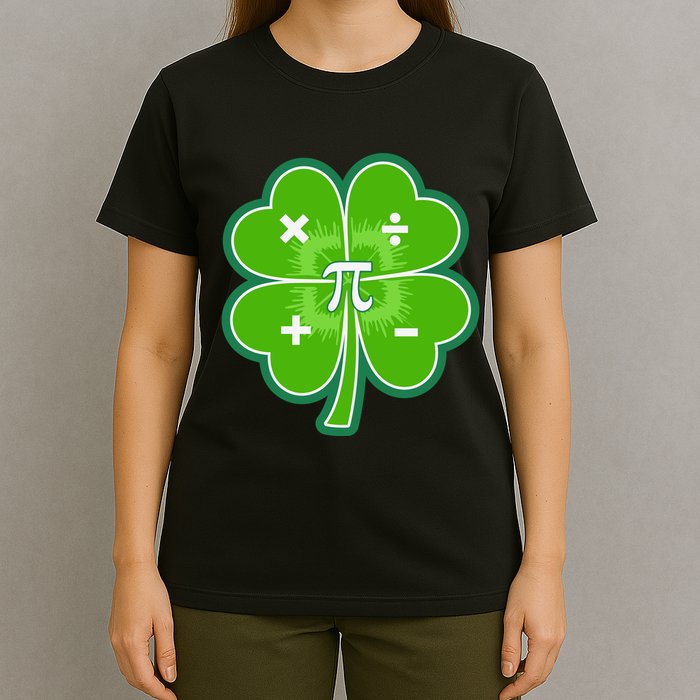 Math Pi Shamrock St Patricks Day T-Shirt