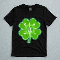 Math Pi Shamrock St Patricks Day T-Shirt