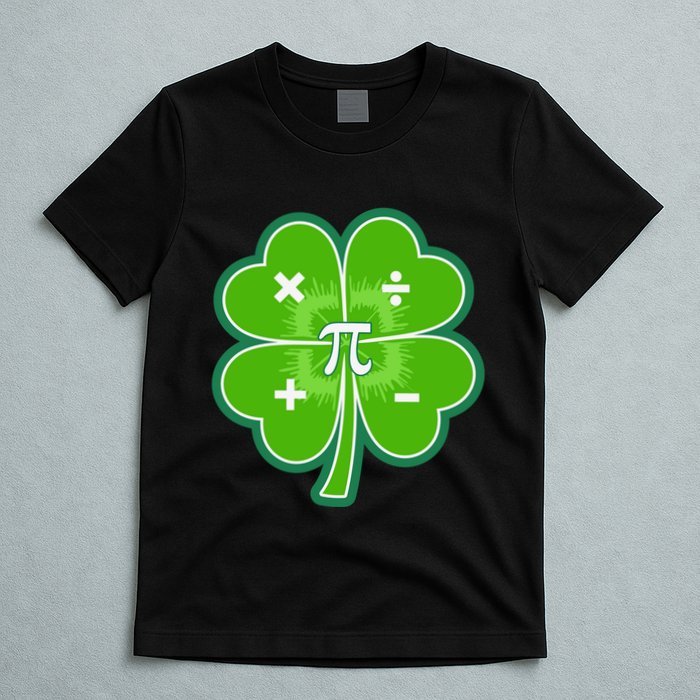 Math Pi Shamrock St Patricks Day T-Shirt