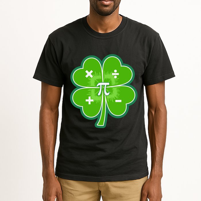 Math Pi Shamrock St Patricks Day Tall T-Shirt