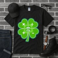 Math Pi Shamrock St Patricks Day Tall T-Shirt