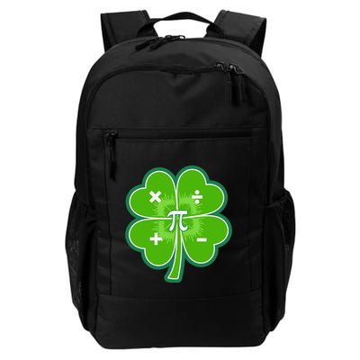 Math Pi Shamrock St Patricks Day Backpack