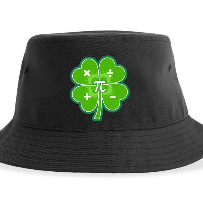 Math Pi Shamrock St Patricks Day Sustainable Bucket Hat