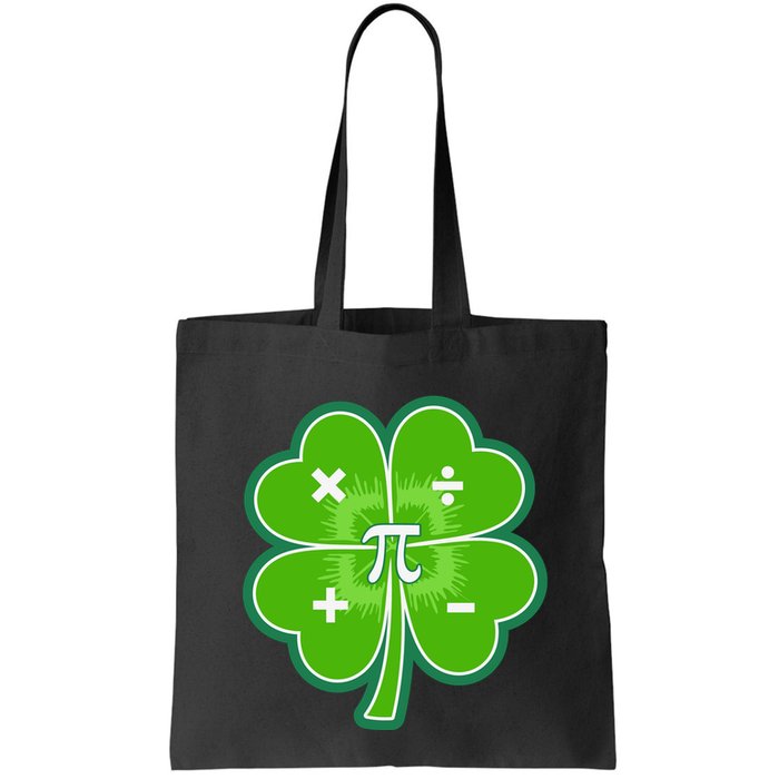 Math Pi Shamrock St Patricks Day Bag