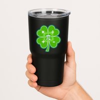 Math Pi Shamrock St Patricks Day Tumbler