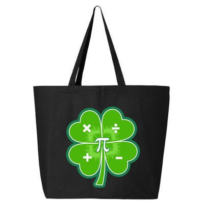 Math Pi Shamrock St Patricks Day 25L Jumbo Tote