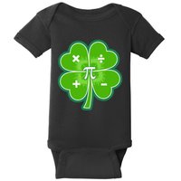Math Pi Shamrock St Patricks Day Baby Bodysuit