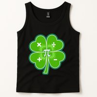 Math Pi Shamrock St Patricks Day Tank Top