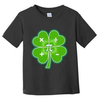 Math Pi Shamrock St Patricks Day Toddler T-Shirt